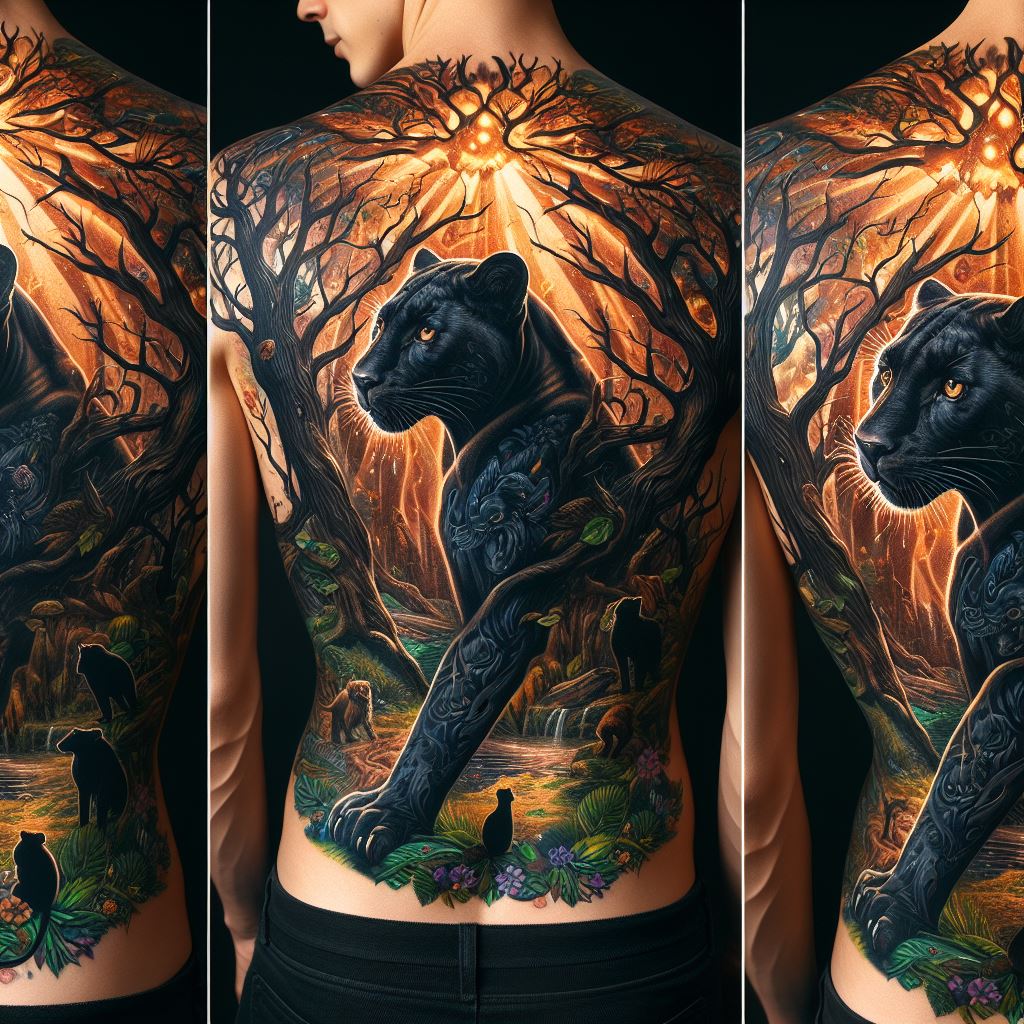 Black Panther Tattoo 10