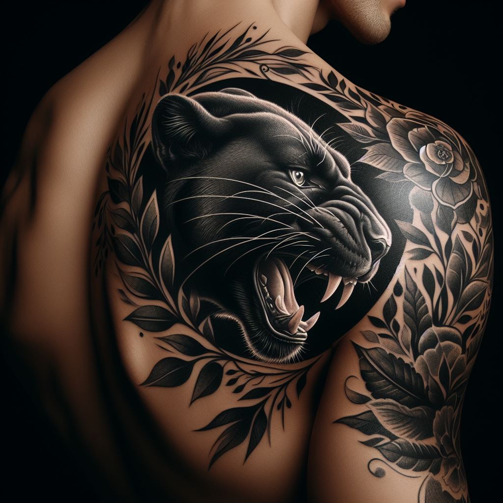 Black Panther Tattoo 6