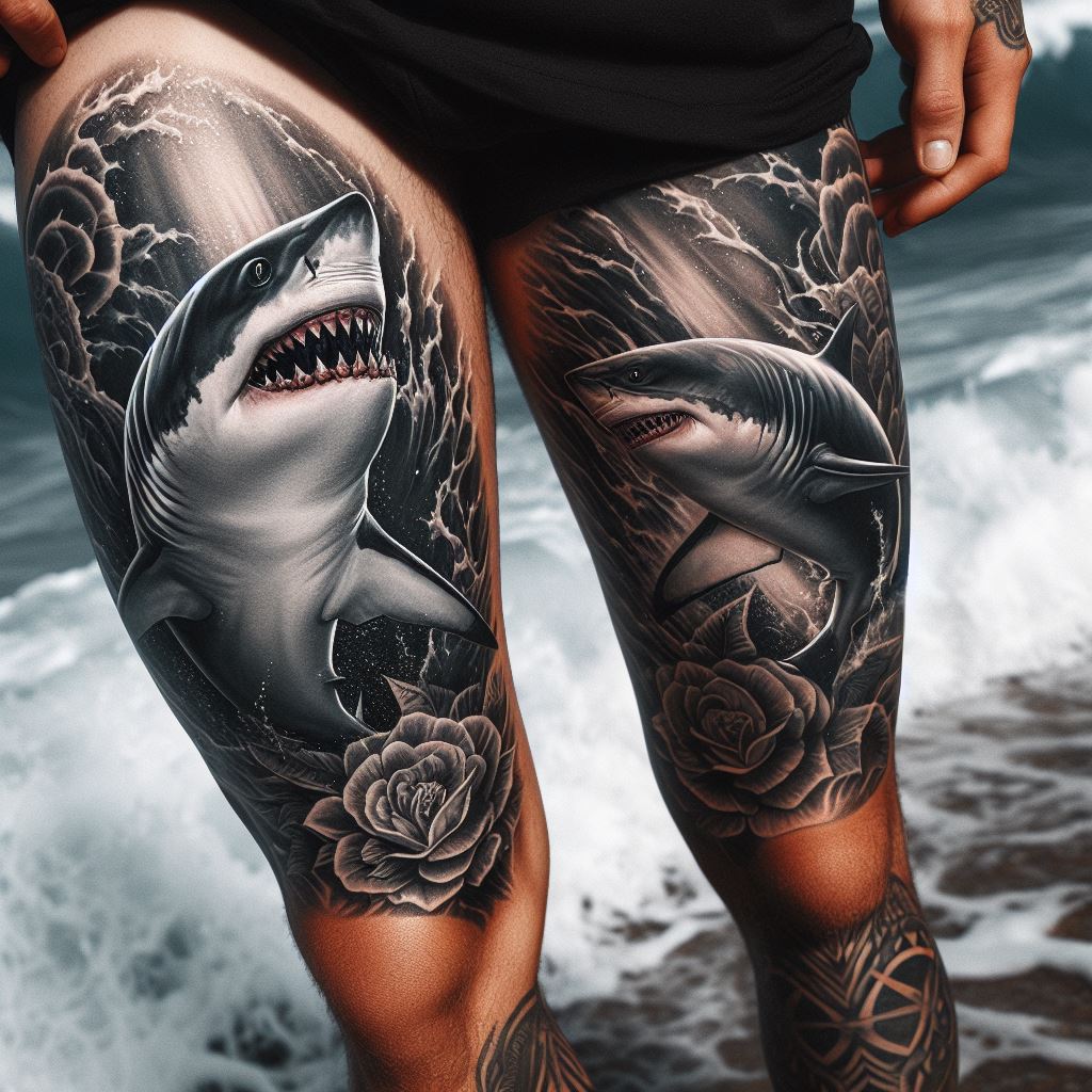 Great White Shark Tattoo 5