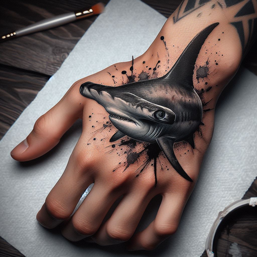 Japanese Style Hammerhead Shark Tattoo Symbolism Design Placement Guide