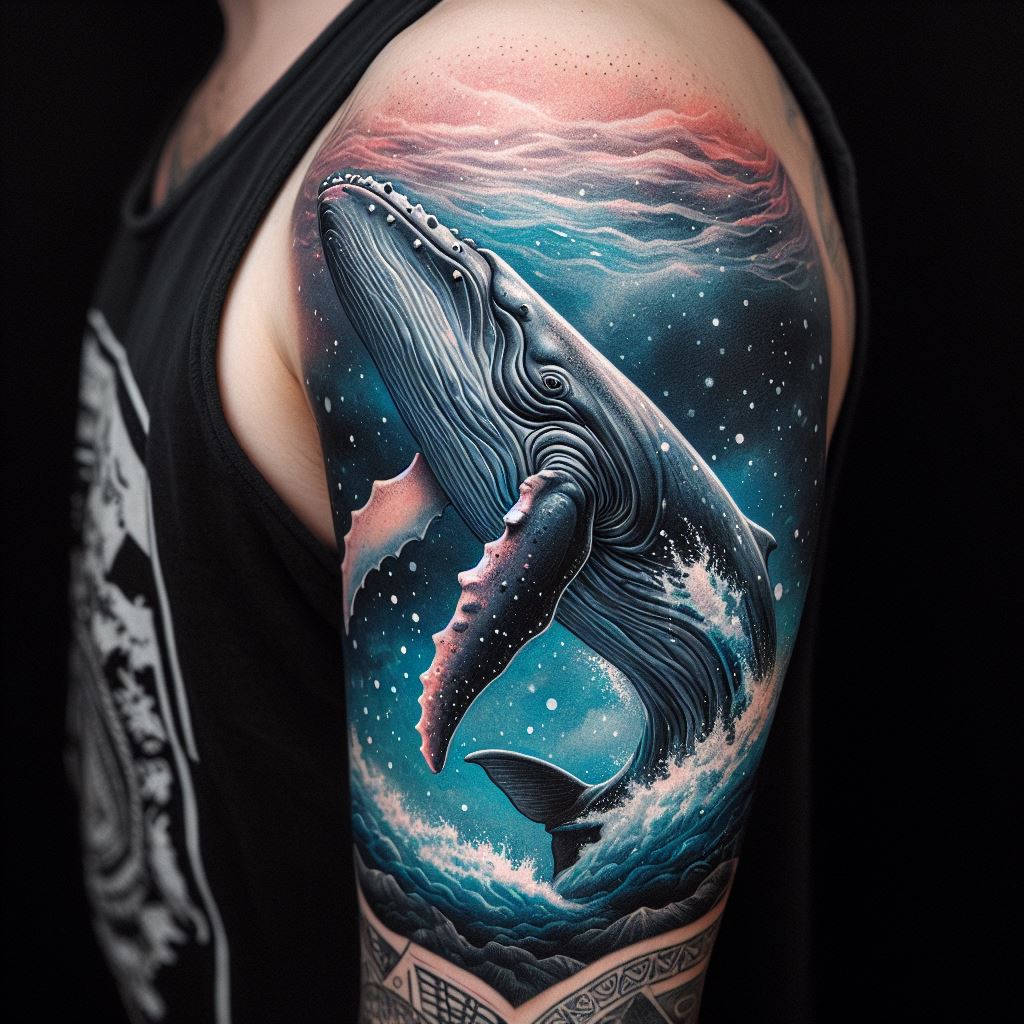 Humpback Whale Tattoo 12