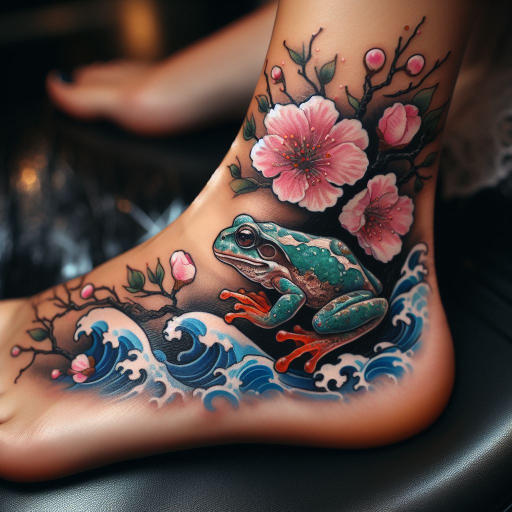 Japanese Frog - Your Own Tattoo Design: Custom Designs Crafted for ...