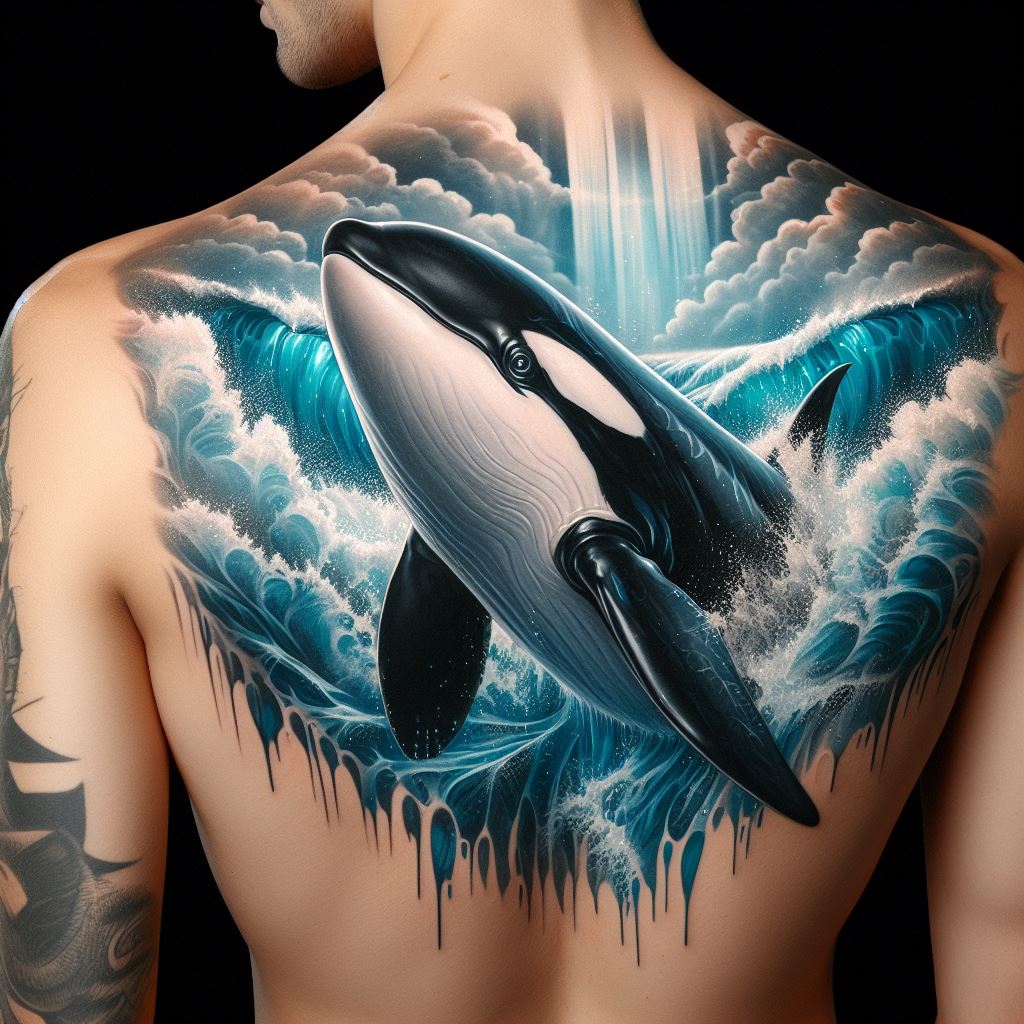 Killer Whale Tattoo 10