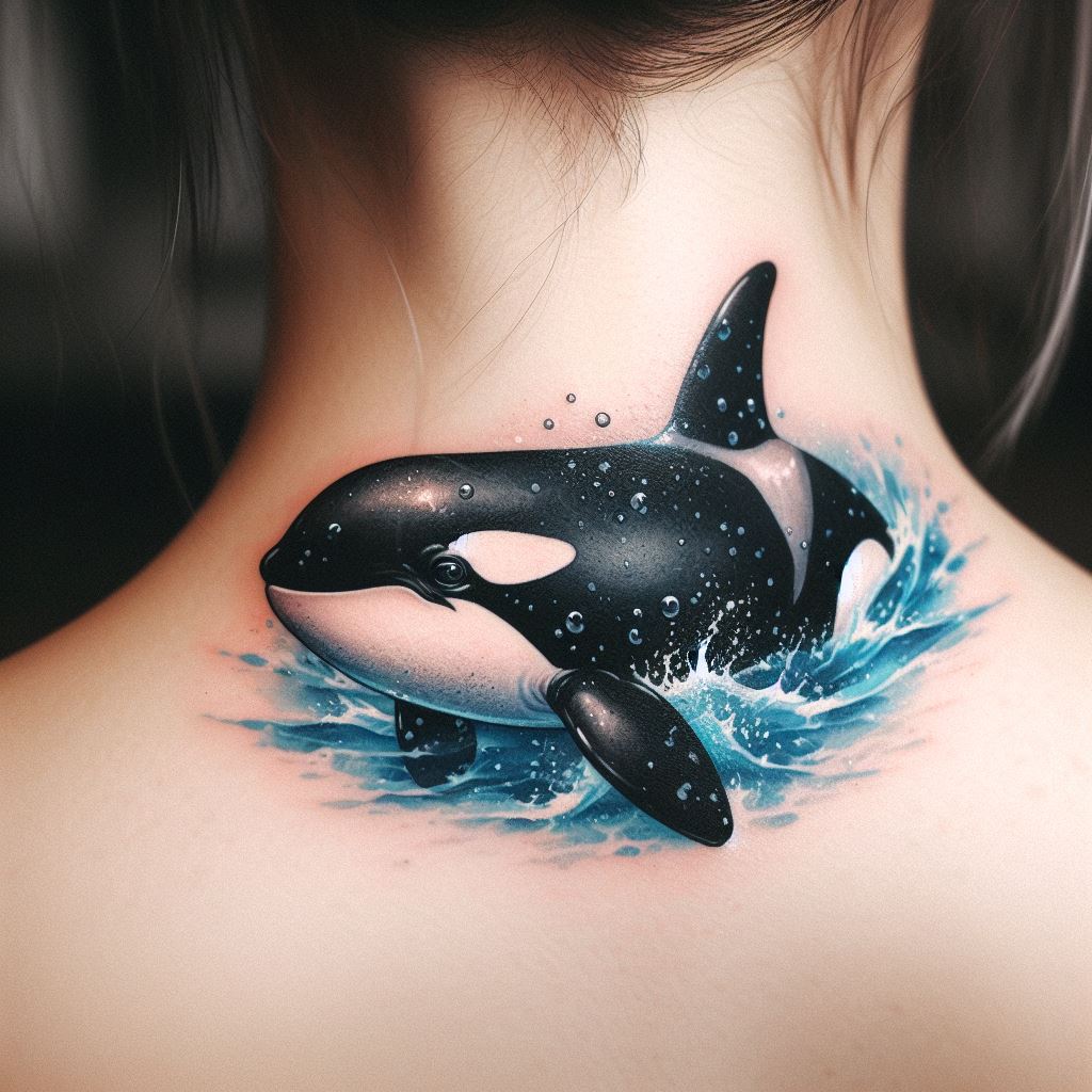 Killer Whale Tattoo 8
