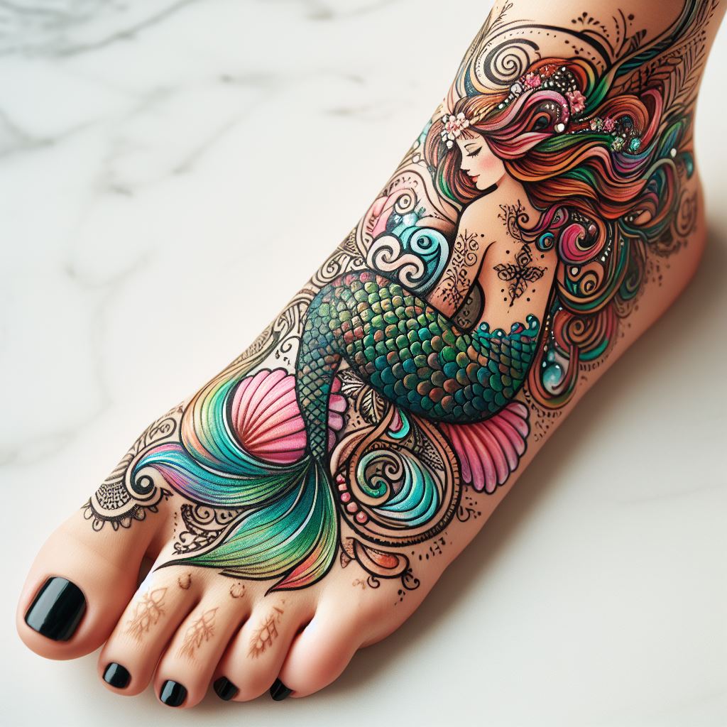 Mermaid Tattoo 18