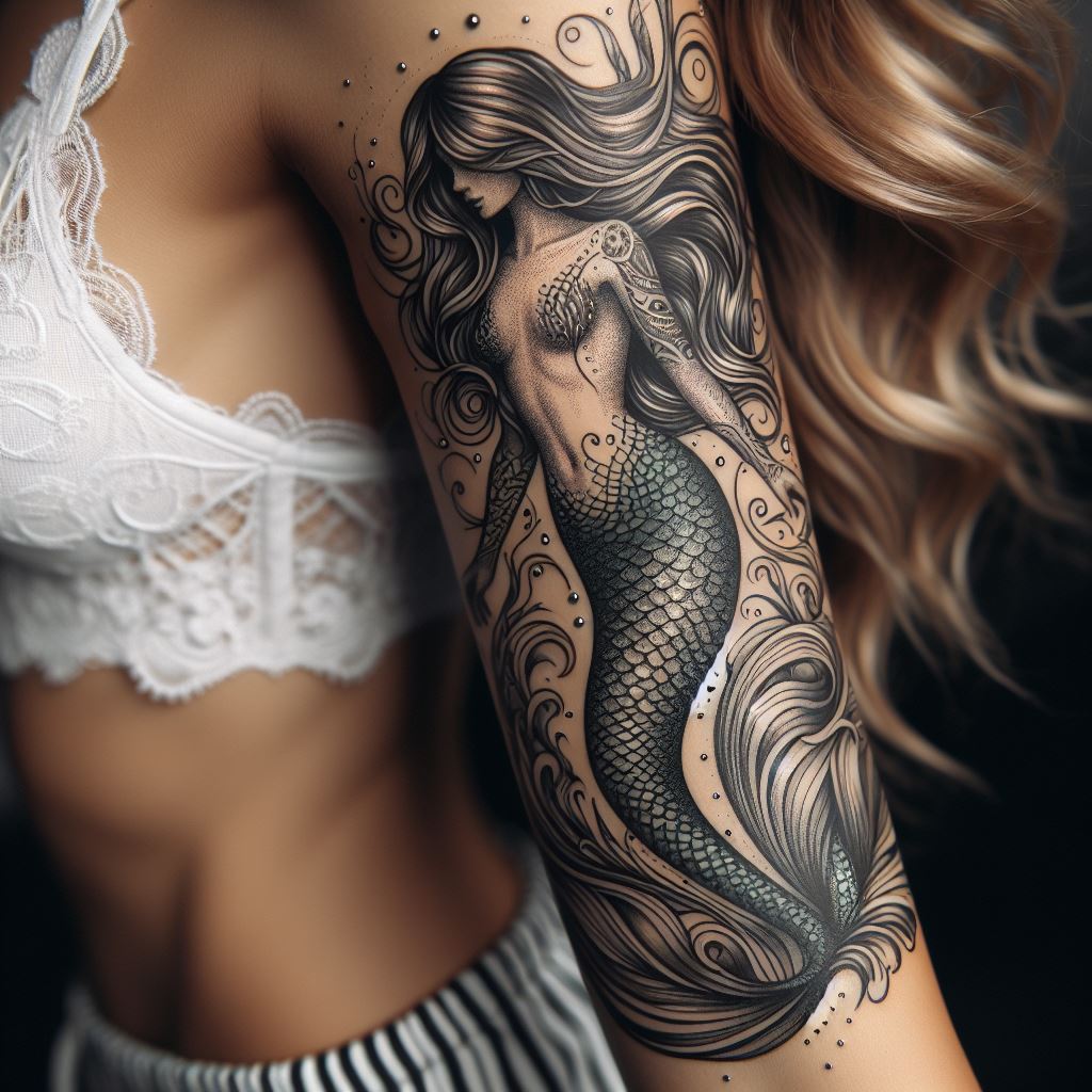 Mermaid Tattoo 5