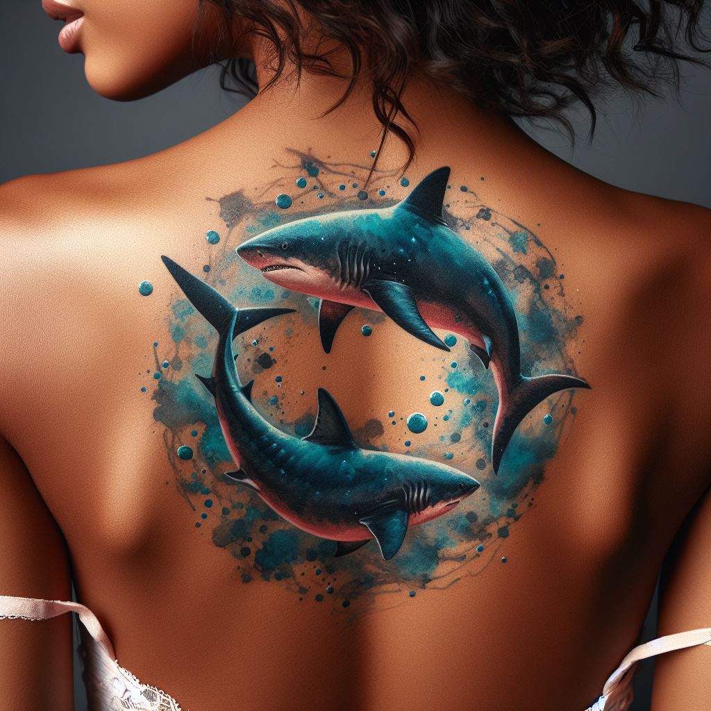 Small Shark Tattoo 10