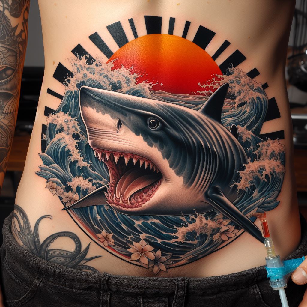 Tiger Shark Tattoo 12