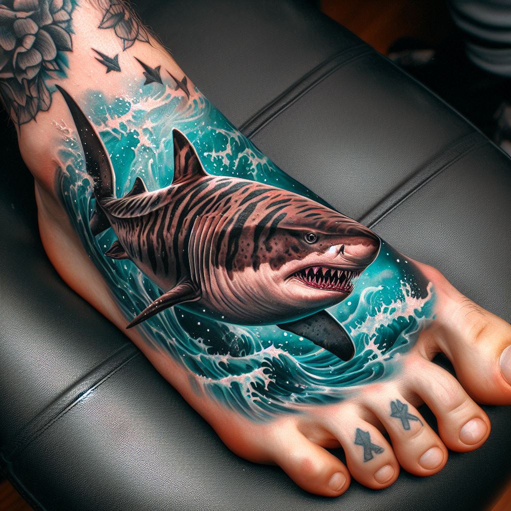Tiger Shark Tattoo 17