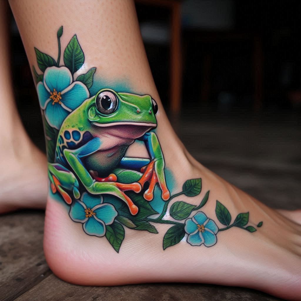 Tree Frog Tattoo 5