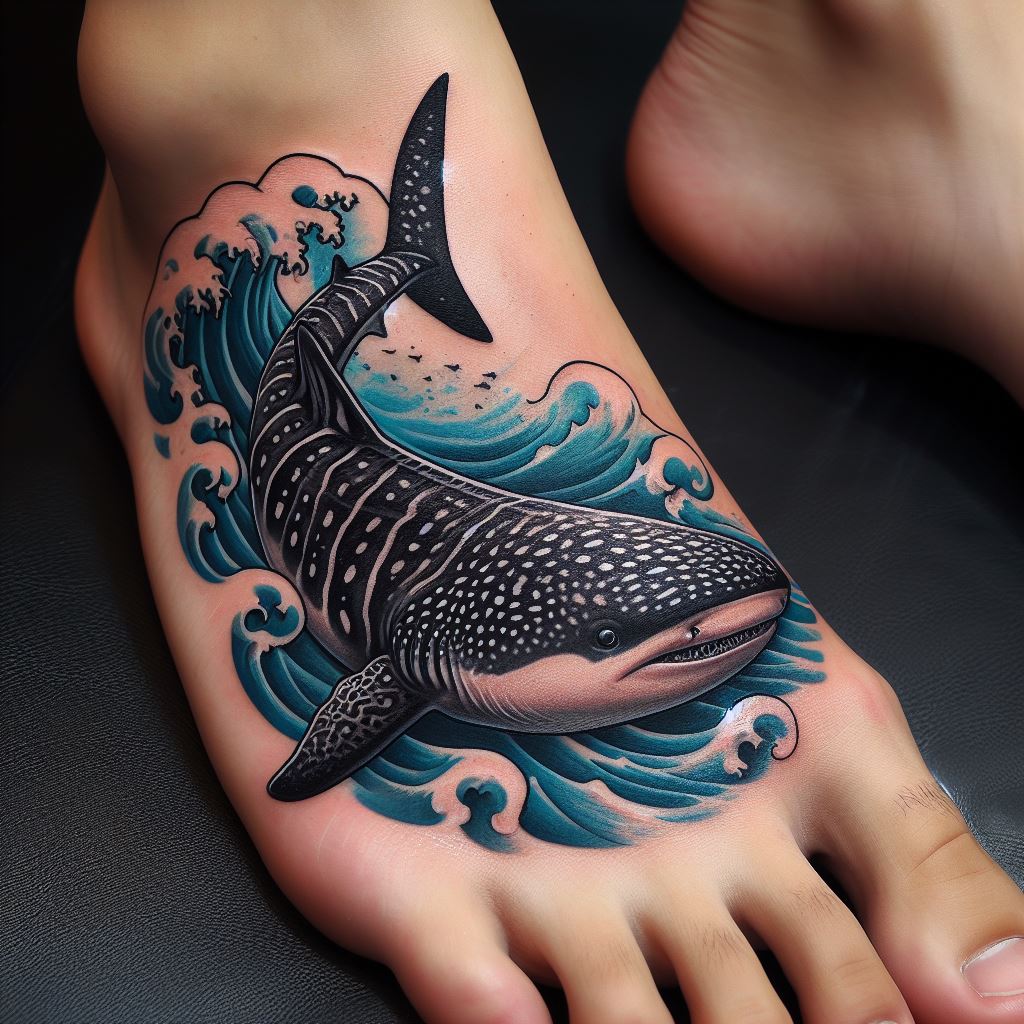 Whale Shark Tattoo 2