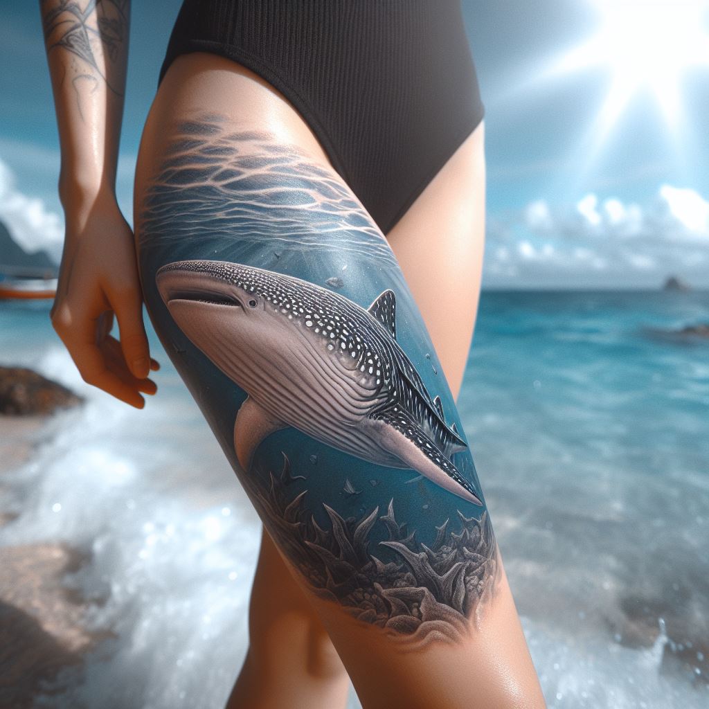 Whale Shark Tattoo 6