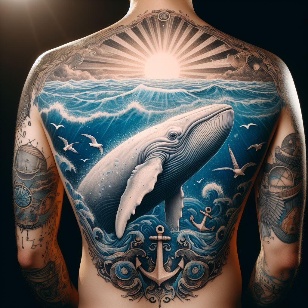 White Whale Tattoo 12