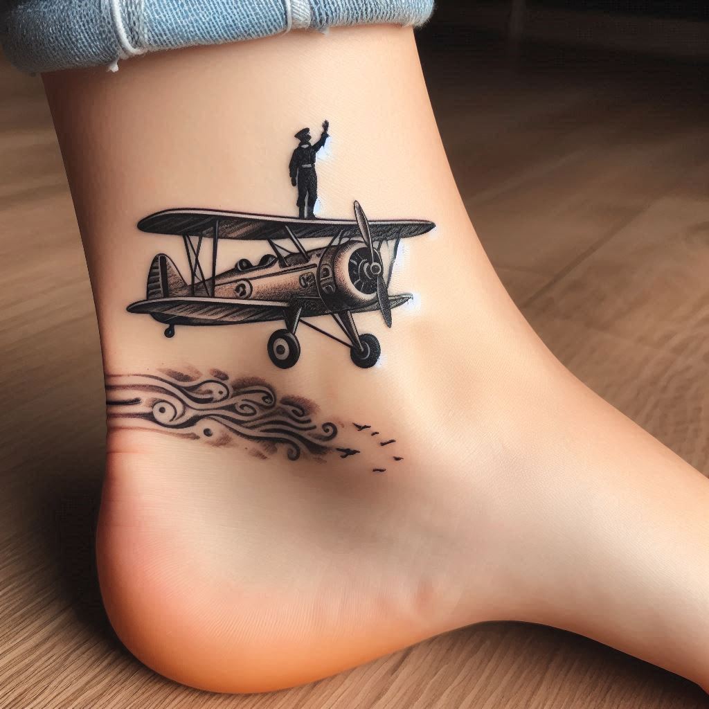 Airplane Tattoo 16