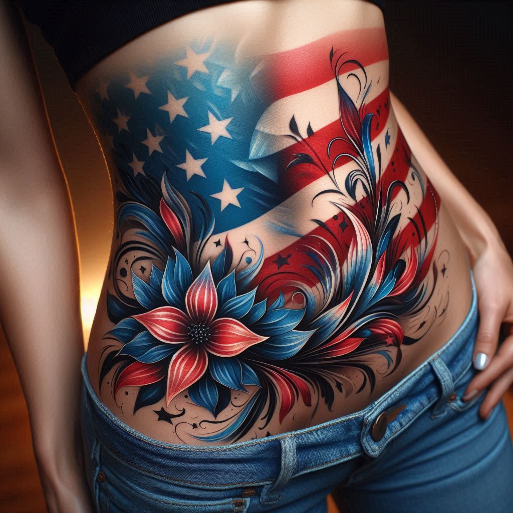 American Flag Tattoo 11