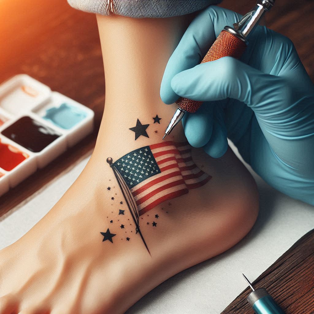 American Flag Tattoo 15