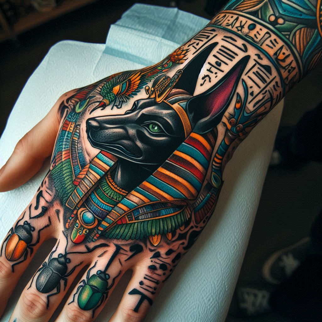 Anubis Tattoo 1