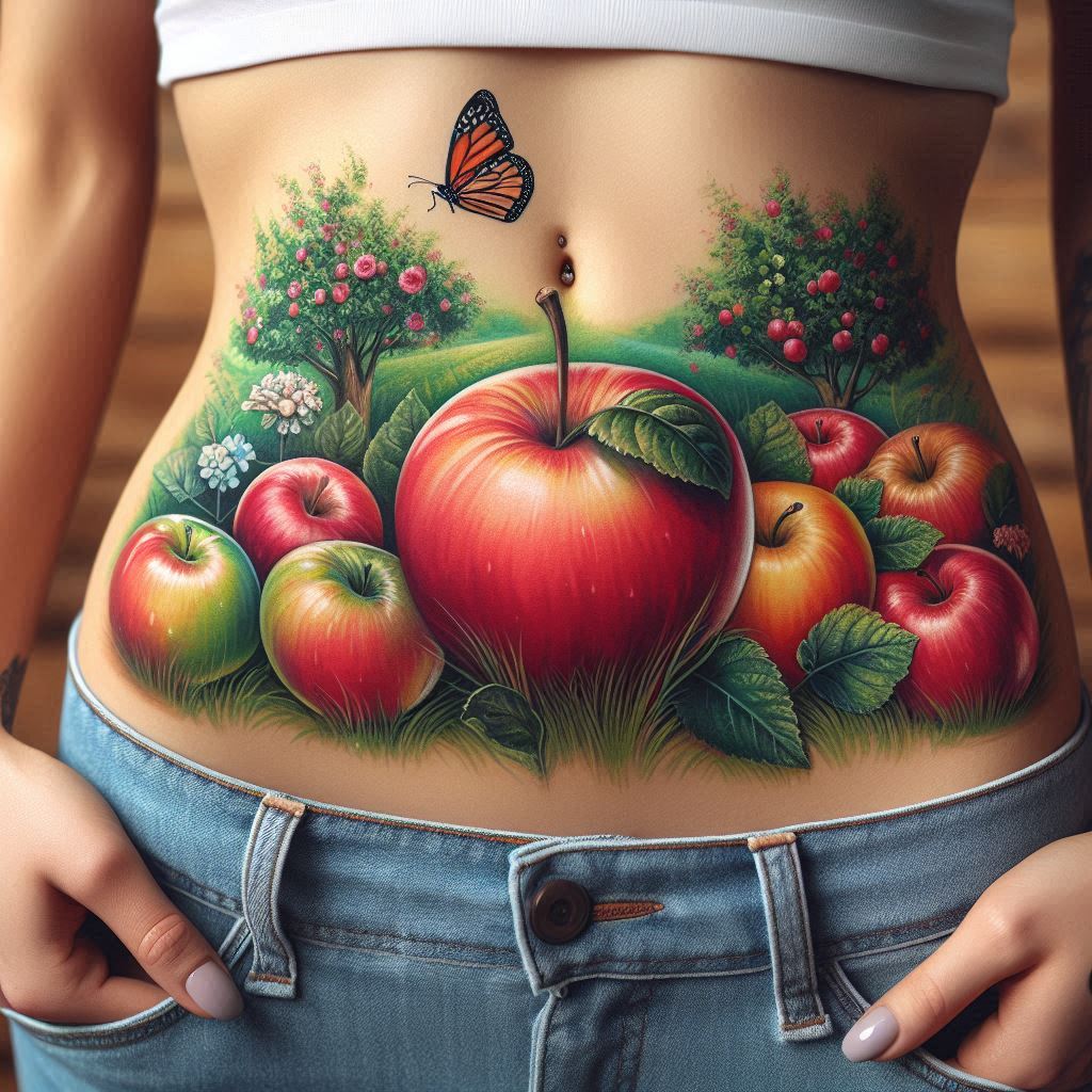 Apple Tattoo 11