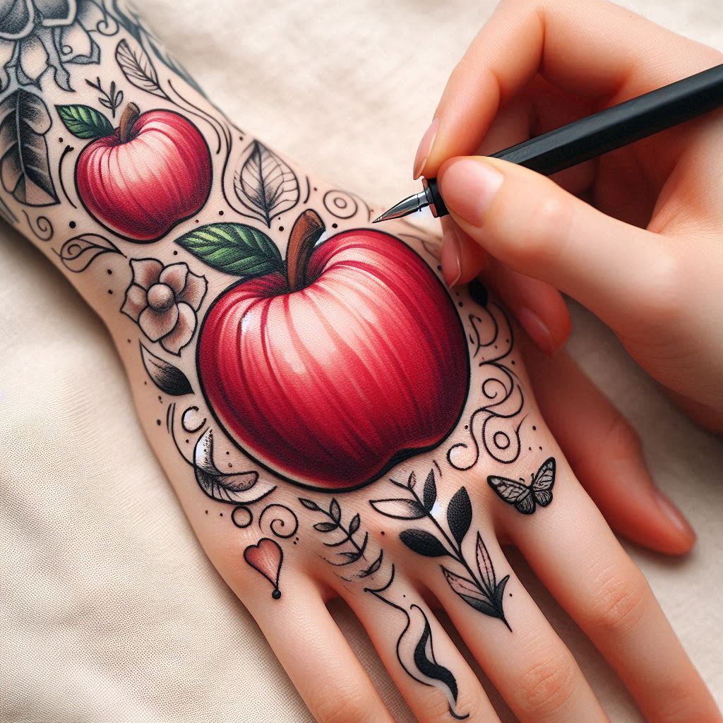 Apple Tattoo 2