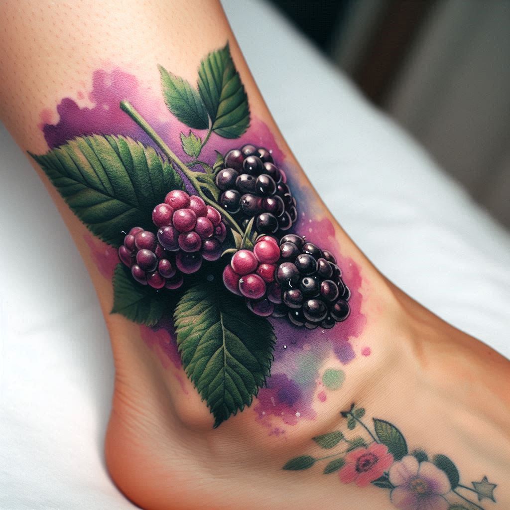 Blackberry Tattoo 15