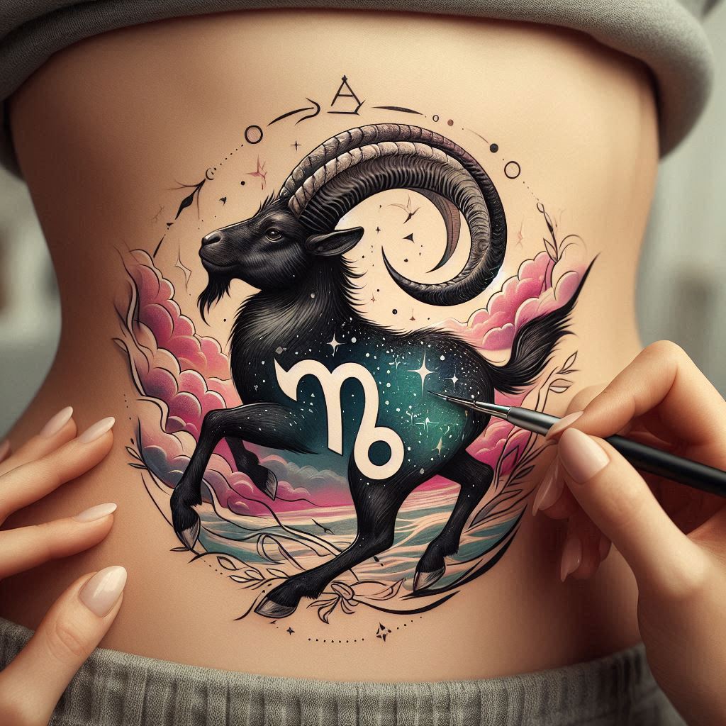 Capricorn Tattoo 12