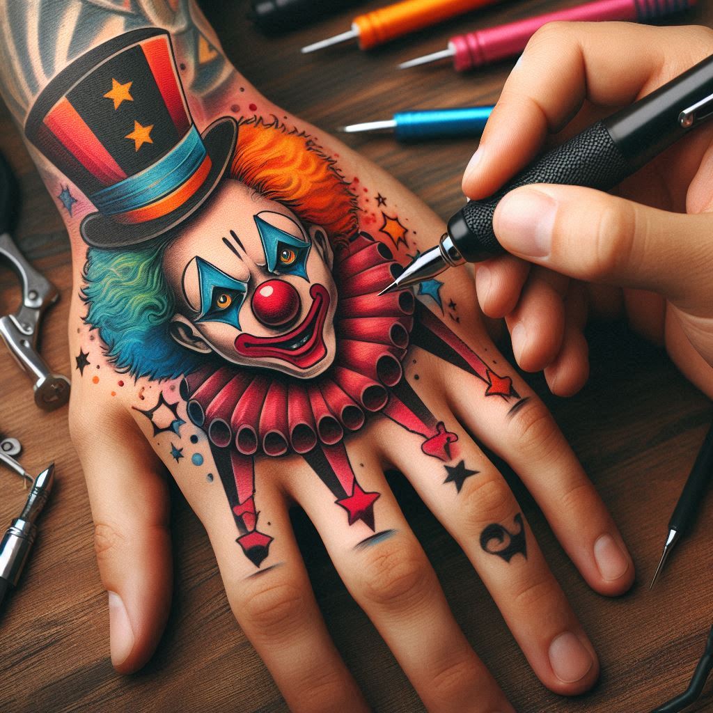 Clown Tattoo 16