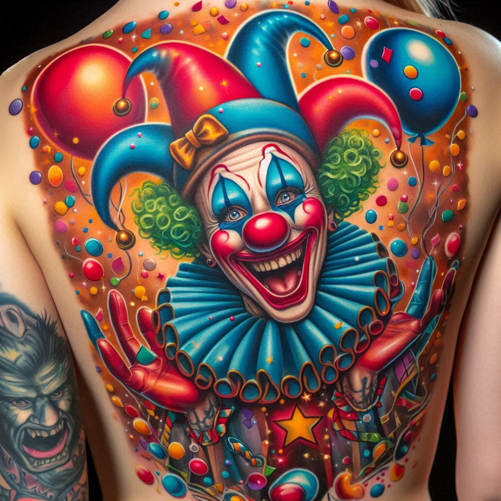 Clown Tattoo 7