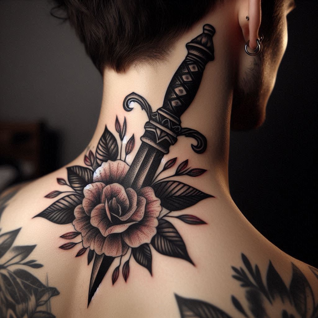 Dagger Tattoo 12