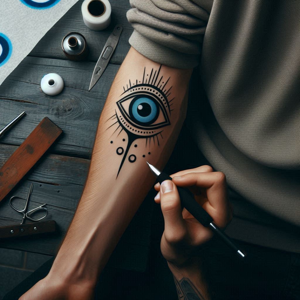 Evil Eye Tattoo 15