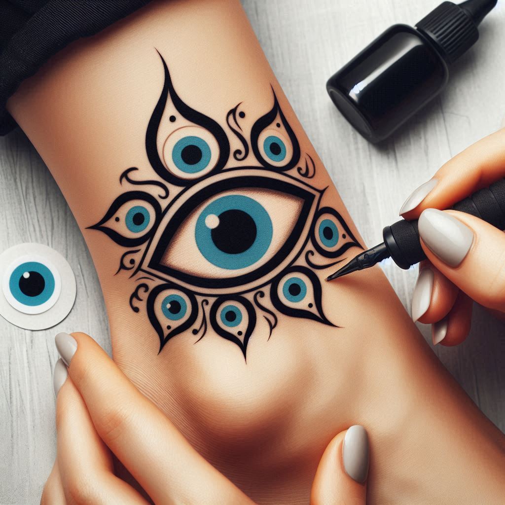 Evil Eye Tattoo 3