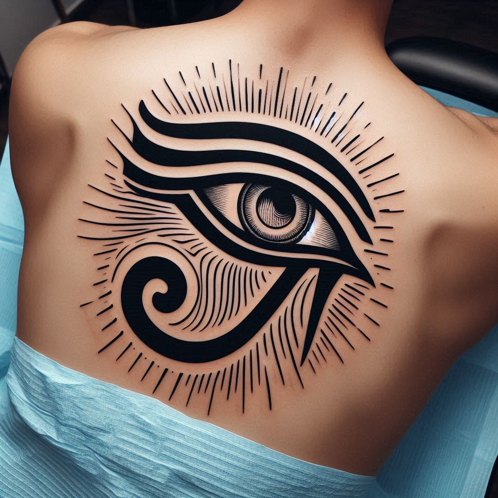 Eye Of Ra Tattoo 10