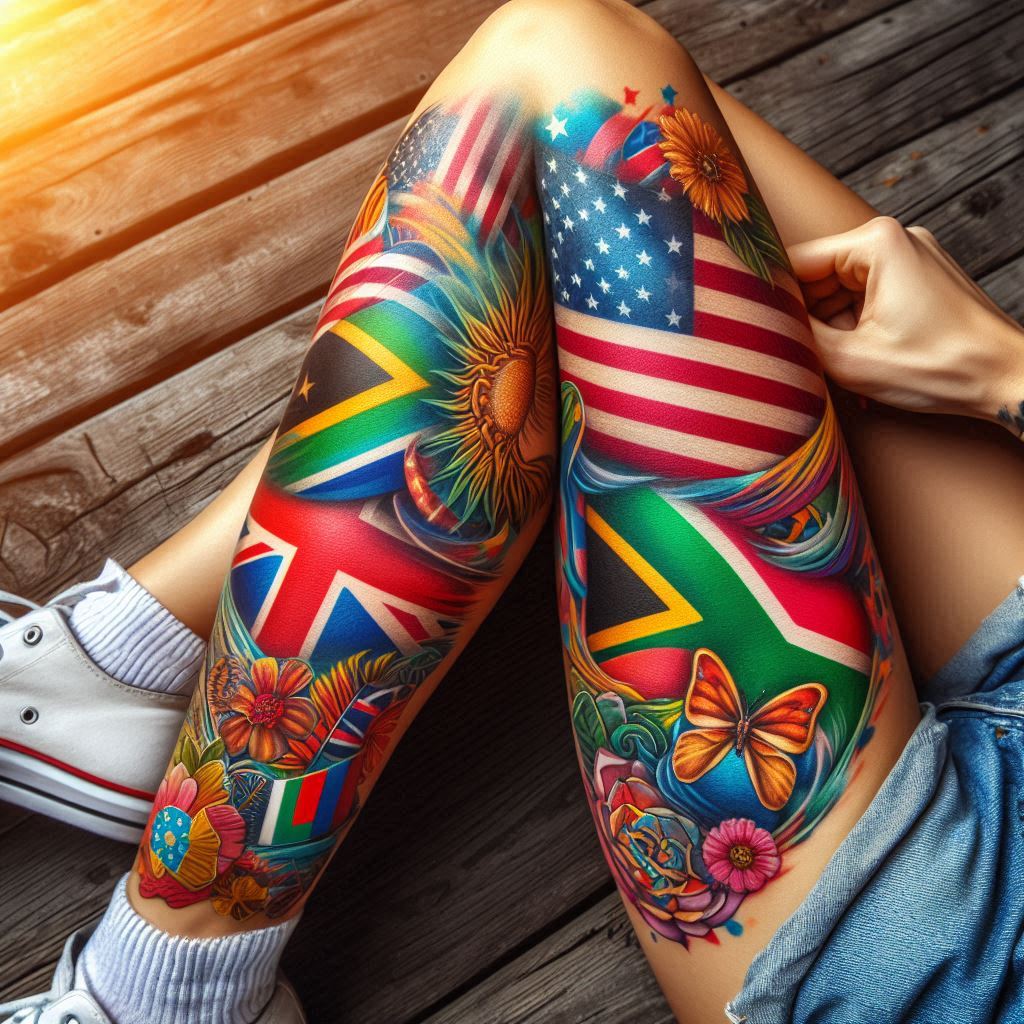 Flag Tattoo 13