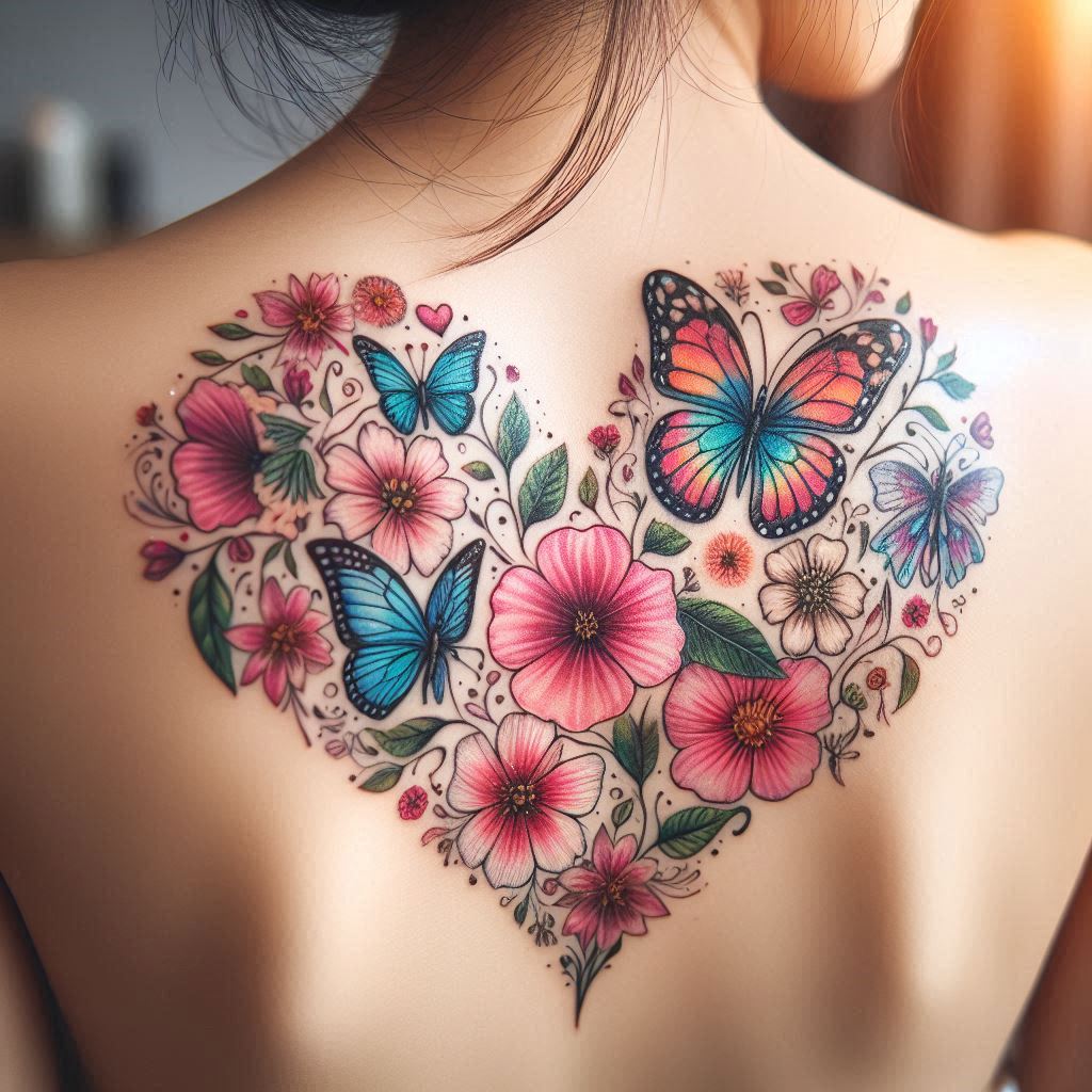 Girly Heart Tattoo 9