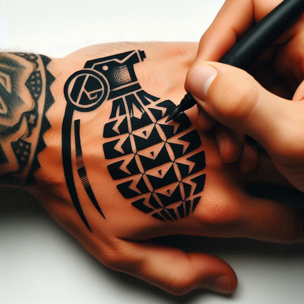 Grenade Tattoo 19