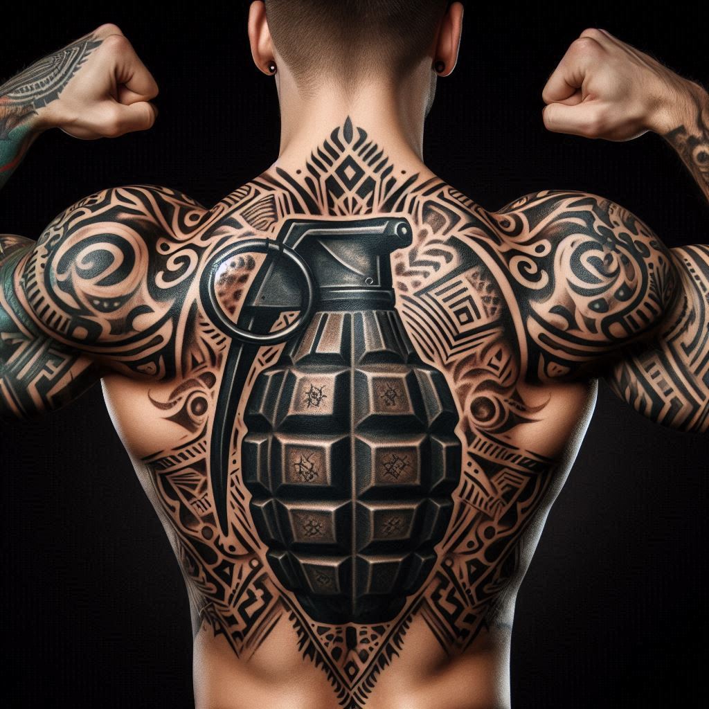 Grenade Tattoo 9