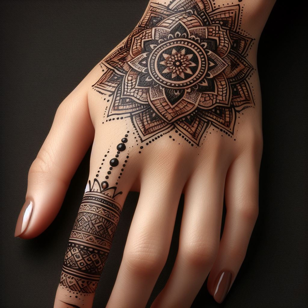 Hand Tattoo 10