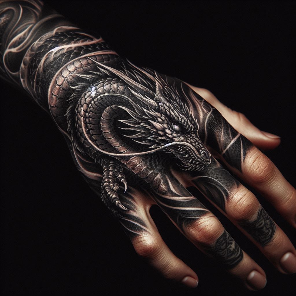 Hand Tattoo 7