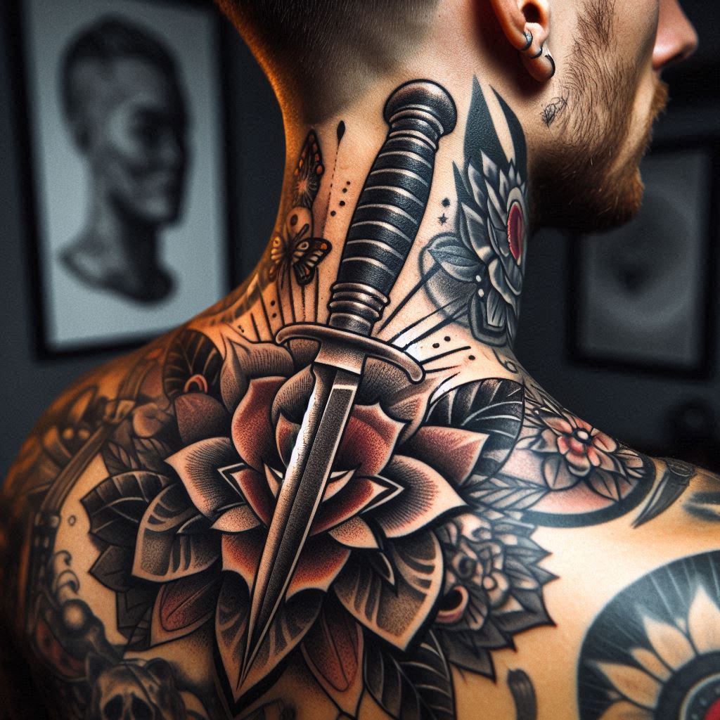 Knife Tattoo 11