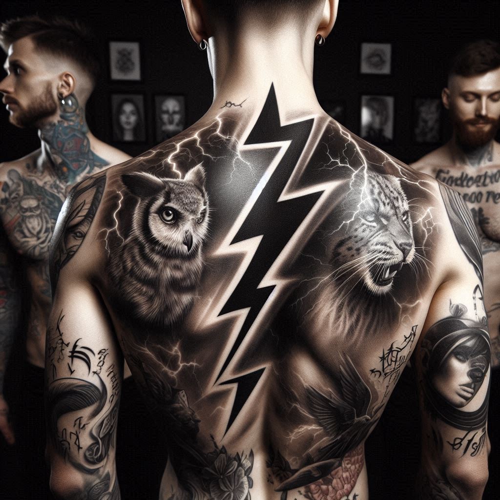 Lightning Bolt Tattoo 10