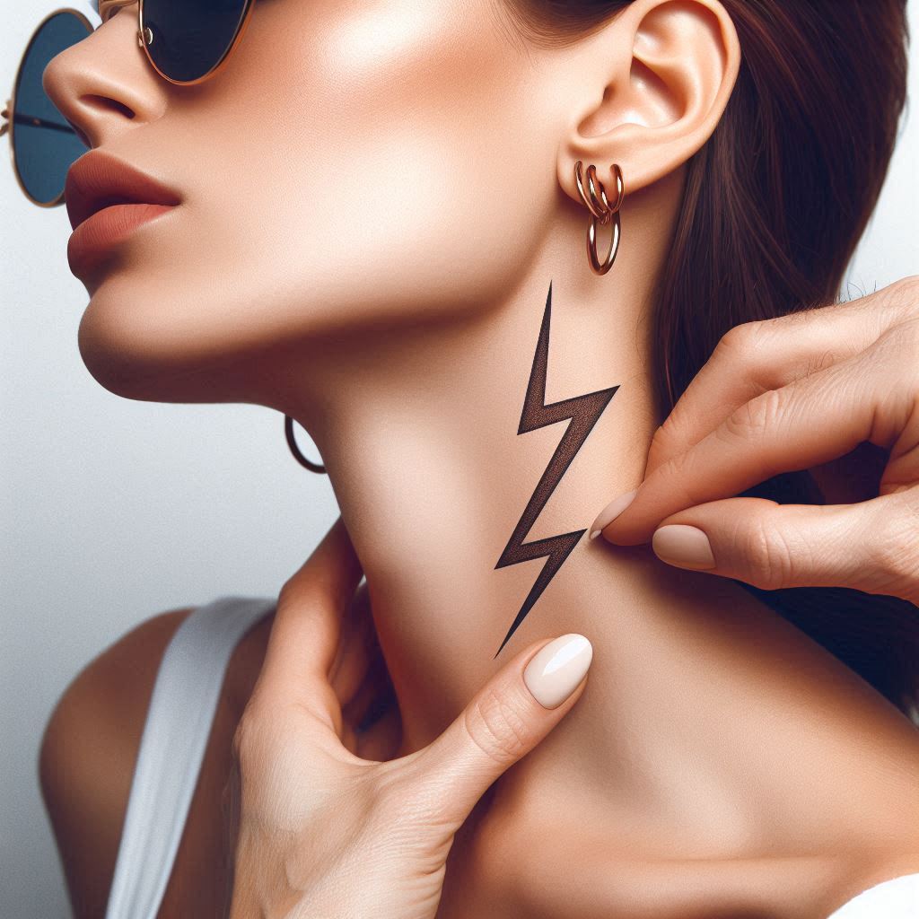 Lightning Bolt Tattoo 7