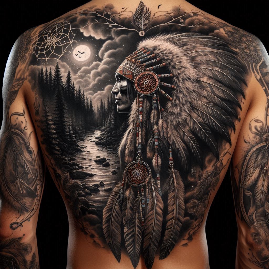 Native American Tattoo 10