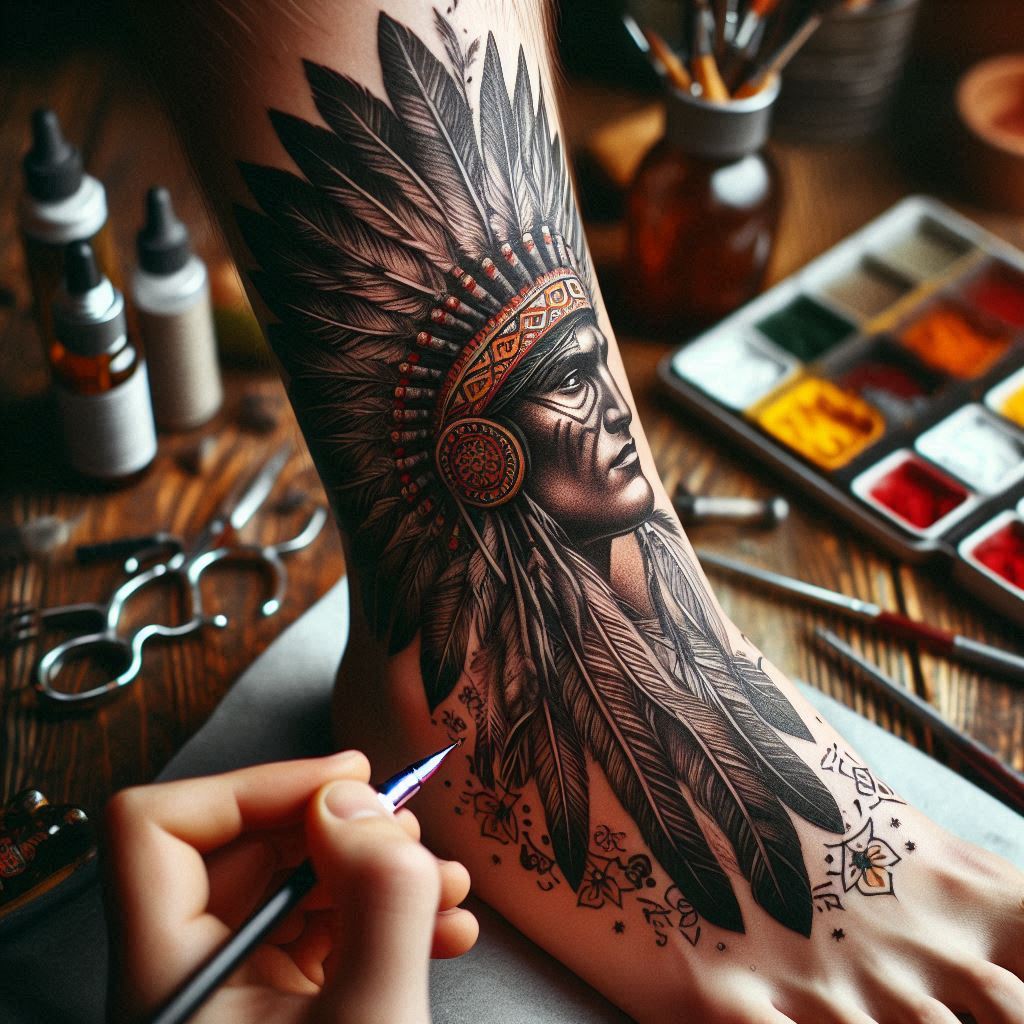 Native American Tattoo 15