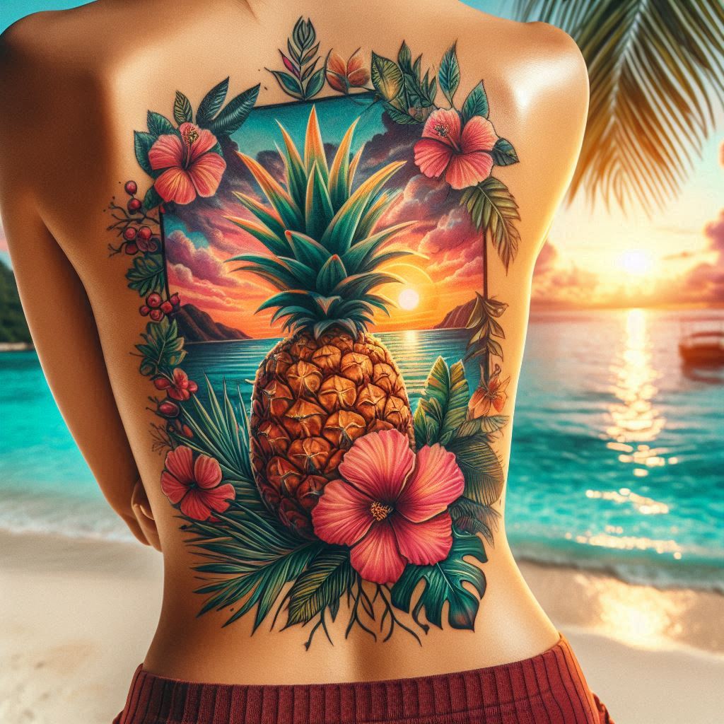 Pineapple Tattoo 10