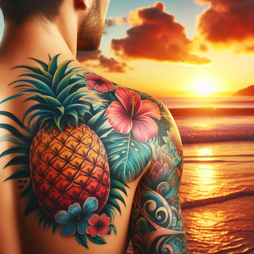 Pineapple Tattoo 6