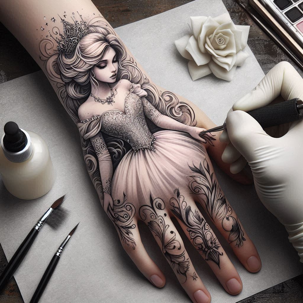 Princess Tattoo 2