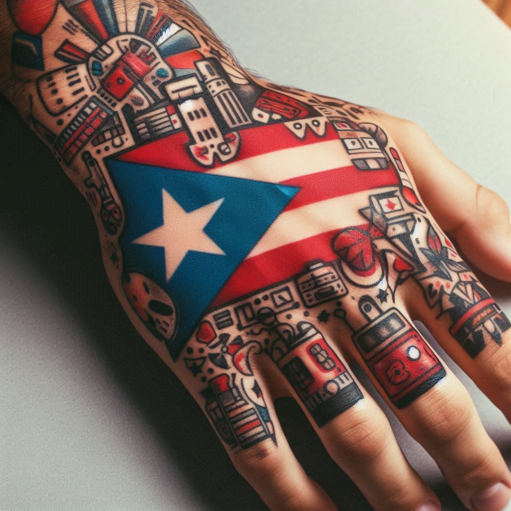 Puerto Rican Flag 1