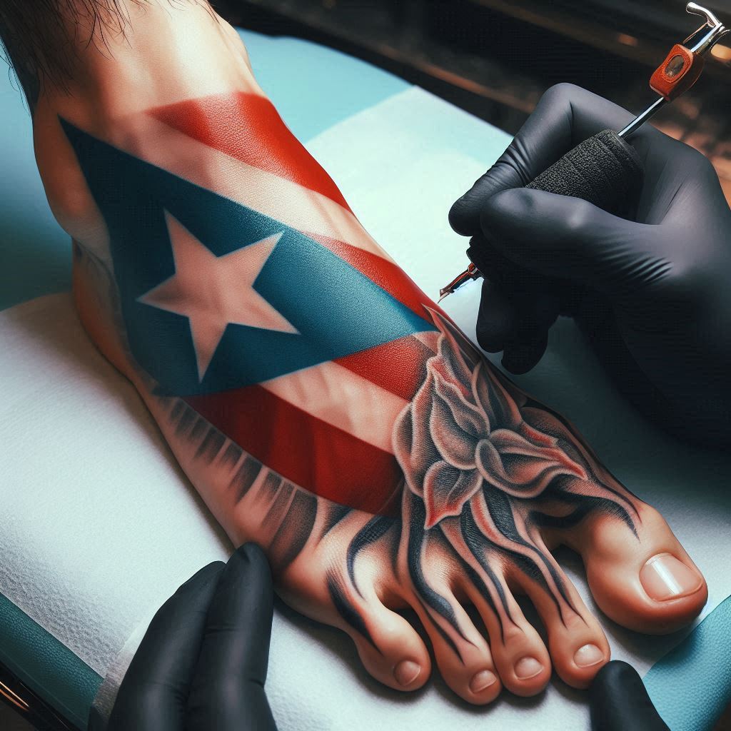 Puerto Rican Flag 17