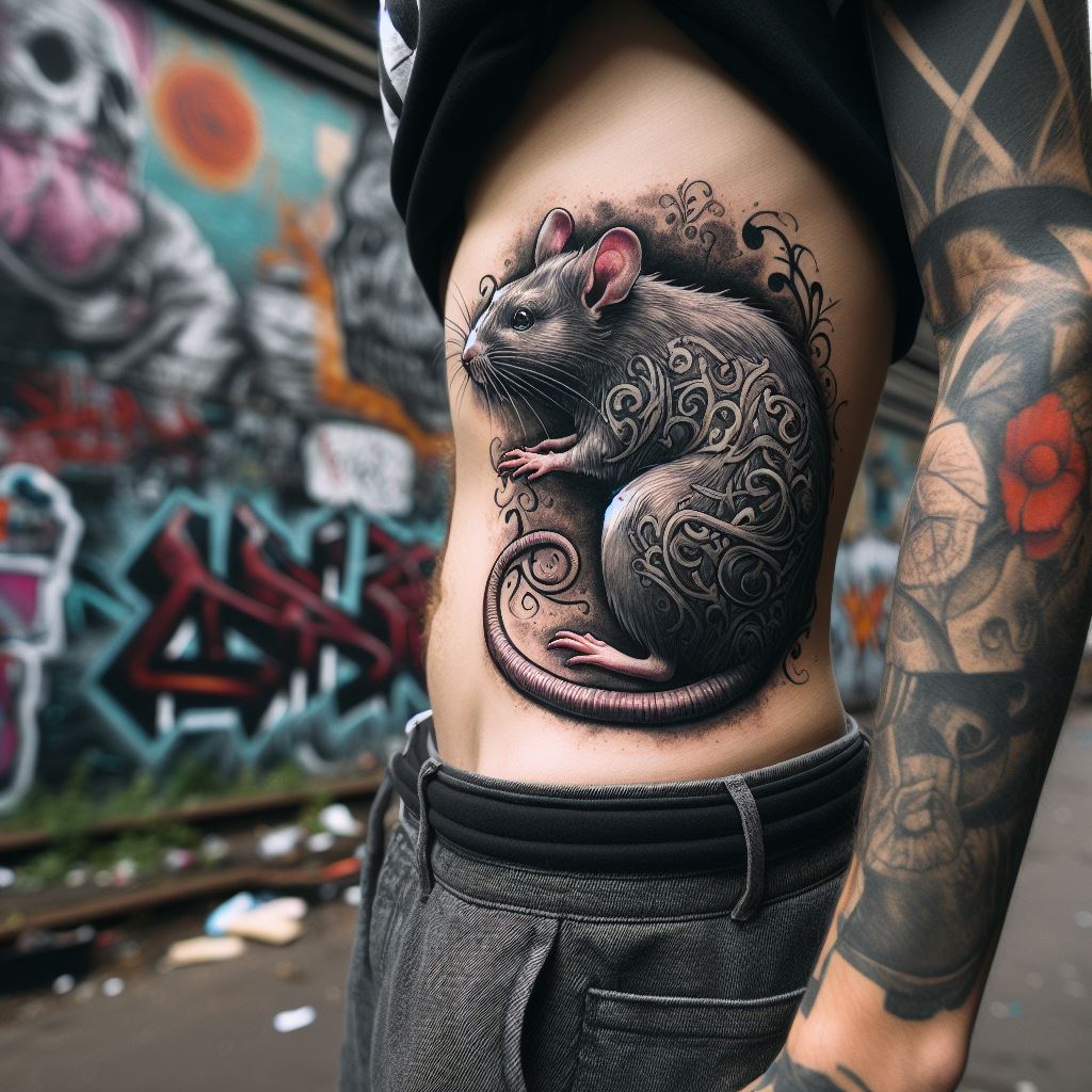 Rat Tattoo 8