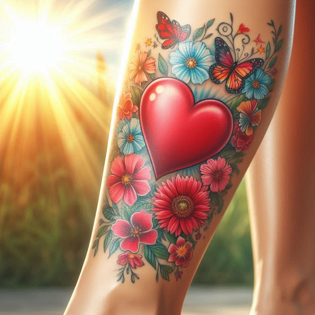 Red Heart Tattoo 6