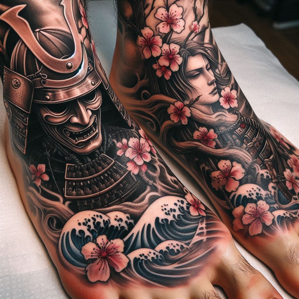 Shinigami Samurai Tattoo 18